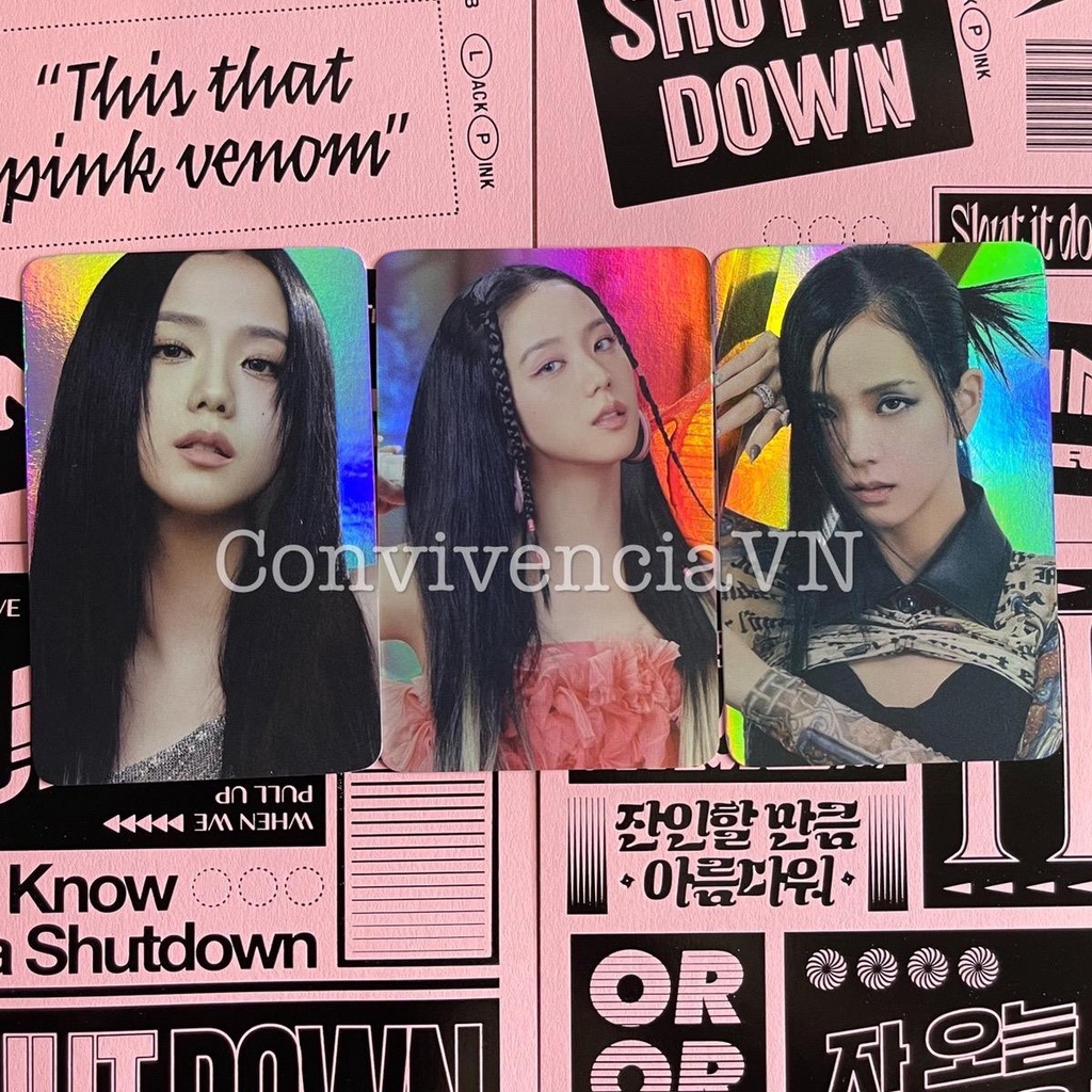 Hàng chính hãng 100%  Bộ full và tách lẻ  Card lẻ+ lyrics và quà tặng kèm của shop