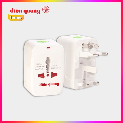 Ổ cắm điện đa năng Du lịch, Lỗ cắm chuẩn quốc tế, thích hợp mọi chân cắm. Nhỏ gọn, dễ mang theo ĐQ ESK TV01