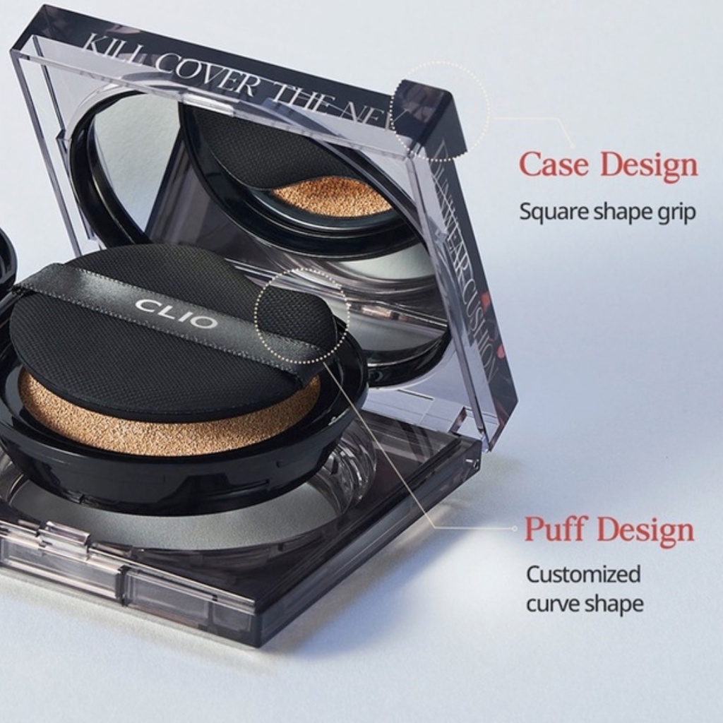 Phấn Nước Clio Kill Cover The New Founwear Cushion 15gx2- kèm lõi refill