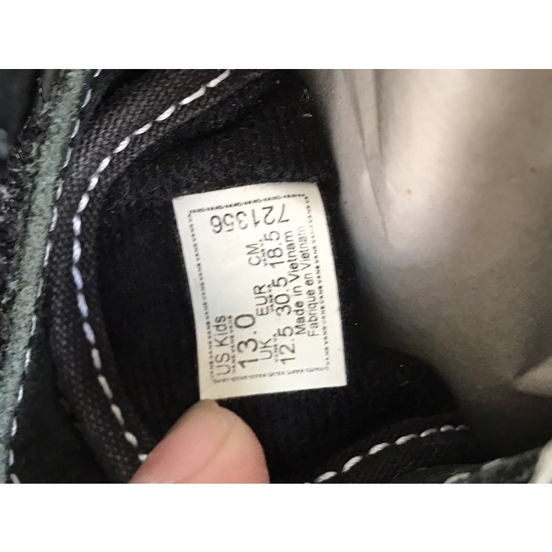 Giày Vans kids quai dán- size 30,5