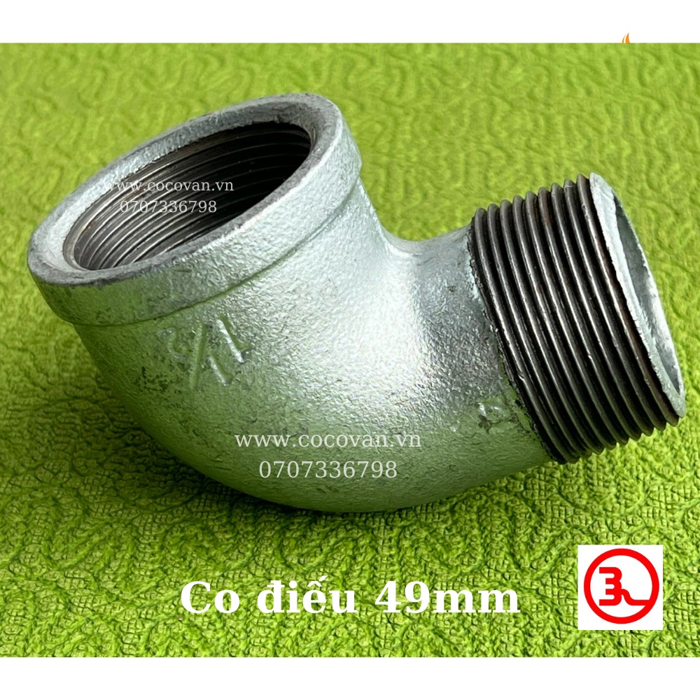 Co điếu mạ kẽm jianzhi  21mm  đến 49mm