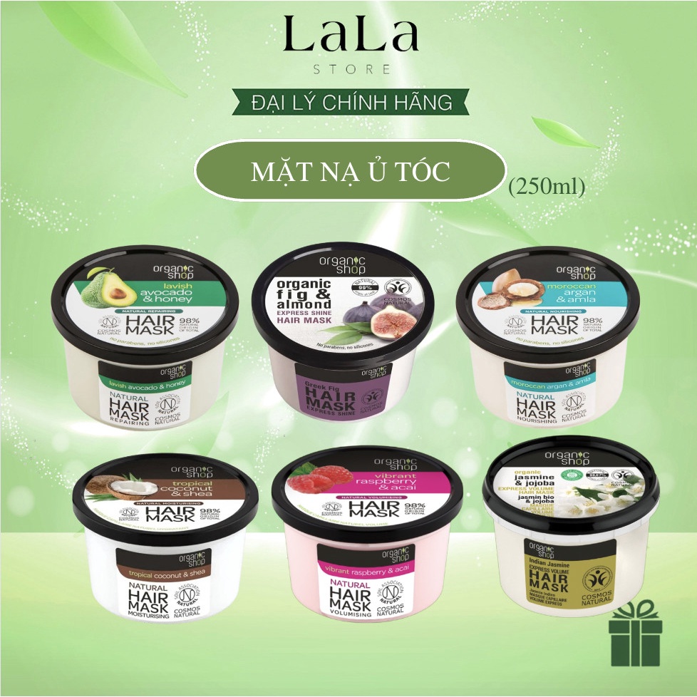 Kem Ủ Phục Hồi Tóc Organic Shop Hair Mask Estonia 250ml