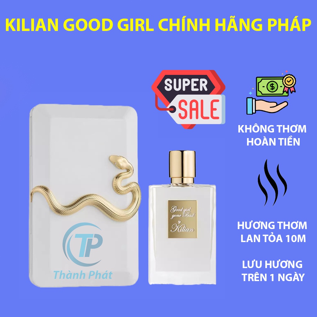 Nước Hoa Nữ Rắn Trắng Kilian Good Girl Gone Bad - Dầu thơm nữ tính quý phái bậc nhất siêu hot