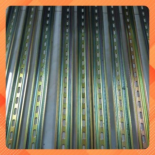 Thanh ray DIN RAIL cài aptomat - 25 -  50 - 100 cm
