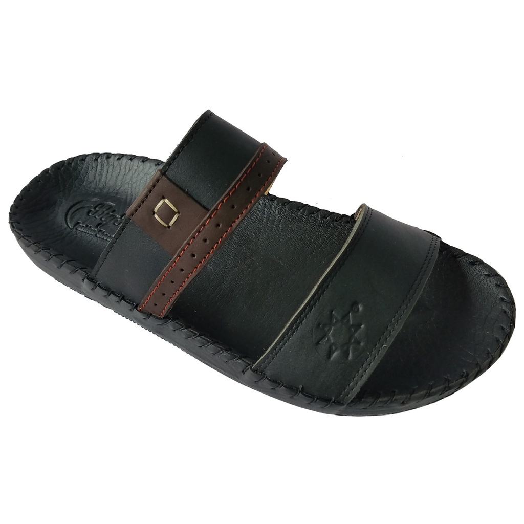 Dép Nam Quai Ngang BIGGBEN Da Bò Thật Cao Cấp HKD633