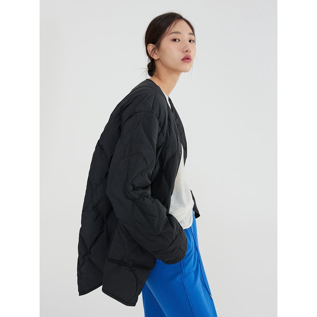 Áo Khoác Dáng Rộng Cổ Tròn Không Tay Thời Trang Thu Đông 2022