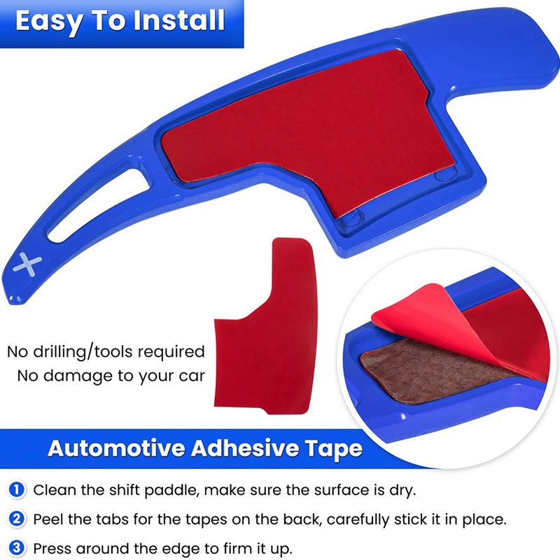 Viền Mở Rộng Cần Gạt Số Bằng Hợp Kim Nhôm Cho Ford Mustang 2015-2021