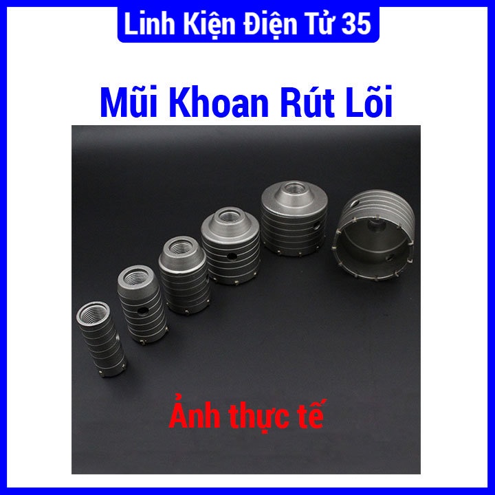 Mũi  khoan rút lõi - khoét điều hòa từ thép cao cấp, chất lượng, đa năng, tiện dụng