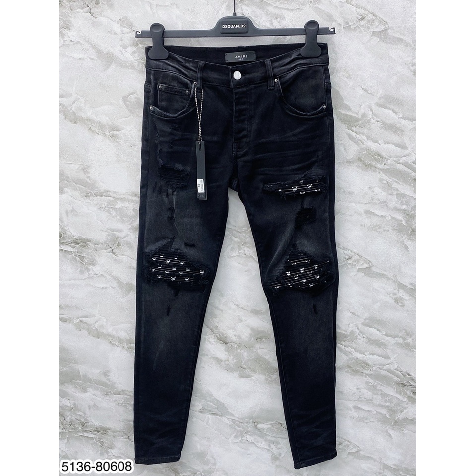 Quần Jeans Nam AMR Cháp Playboy Likeauth Phối Đồ Cực Đẹp, Hot Trend