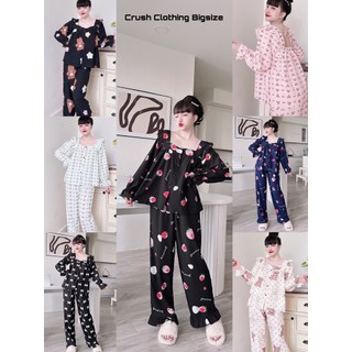 [Mẫu Đẹp]Pyjama Đồ Bộ TD Bigsize 55-100kg Diện cực Đẹp Chất Cao Cấp