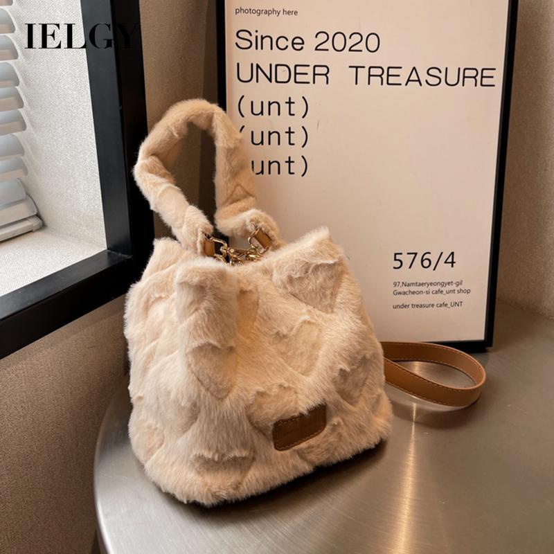 IELGY Túi Đeo Chéo Vai Bằng Vải Bông Sức Chứa Lớn Thời Trang Dành Cho Nữ