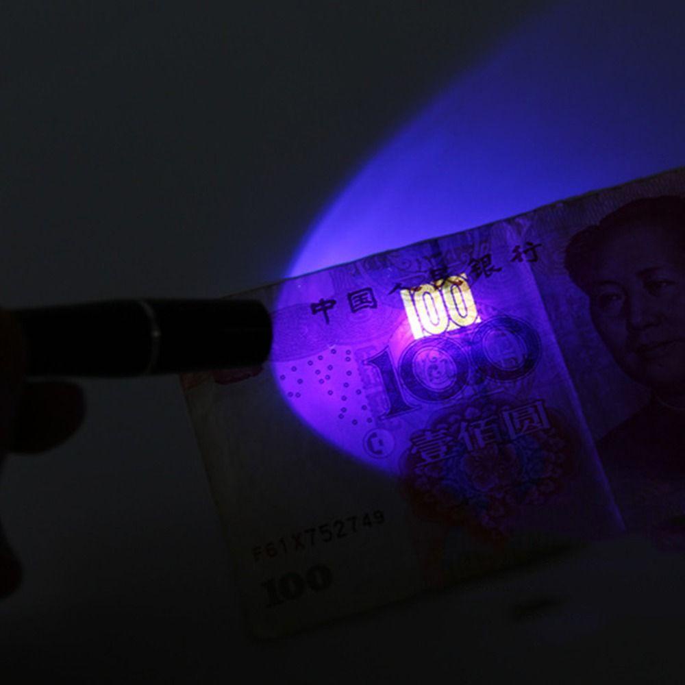 YOLA Đèn Pin LED UV 395nM Bằng Hợp Kim Nhôm Đa Năng