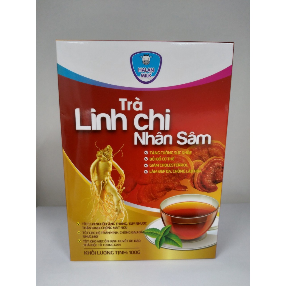 Trà linh chi nhân sâm
