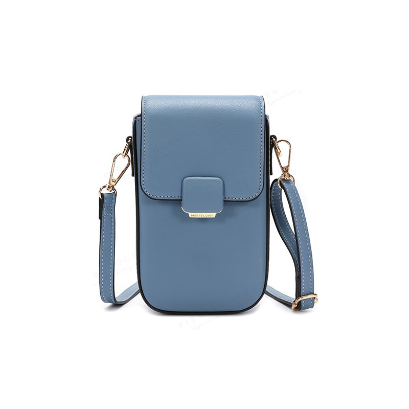 IELGY Túi Đeo Chéo Đựng Điện Thoại Khóa Nam Châm Phong Cách retro Dành Cho Nữ