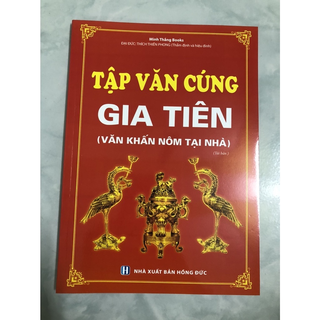 Sách - Tập văn cúng gia tiên