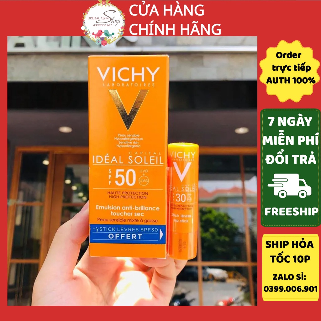 Kem Chống Nắng Pháp SPF 50 Ideal Soleil 50ml 5.0