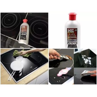 Dung dịch vệ sinh bếp từ Kaneyo Nhật Bản - chai nước tẩy rửa mặt bếp hồng ngoại 300gram