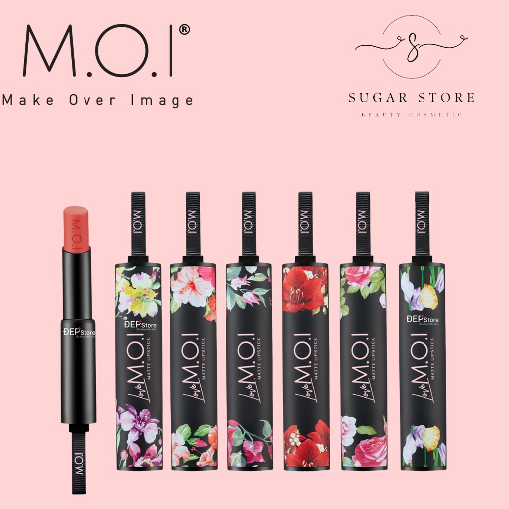 [Mã BMINC50 giảm 50K đơn 99K] Son Môi Lì Love M.O.I Cosmetics dưỡng ẩm sâu giúp môi mềm mượt, bám màu 6-8 tiếng 4g