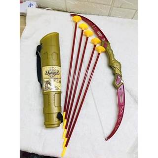 Đồ chơi cung tên đầu dính có gùi đựng tên xinh xắn