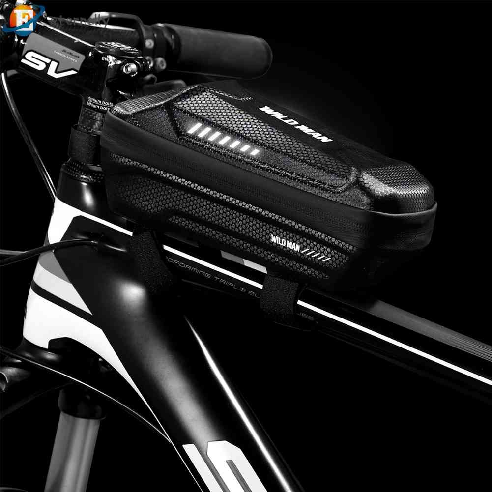 Túi Đựng Đồ Vỏ Cứng Chống Nước Gắn Khung Trước Xe Đạp Leo Núi