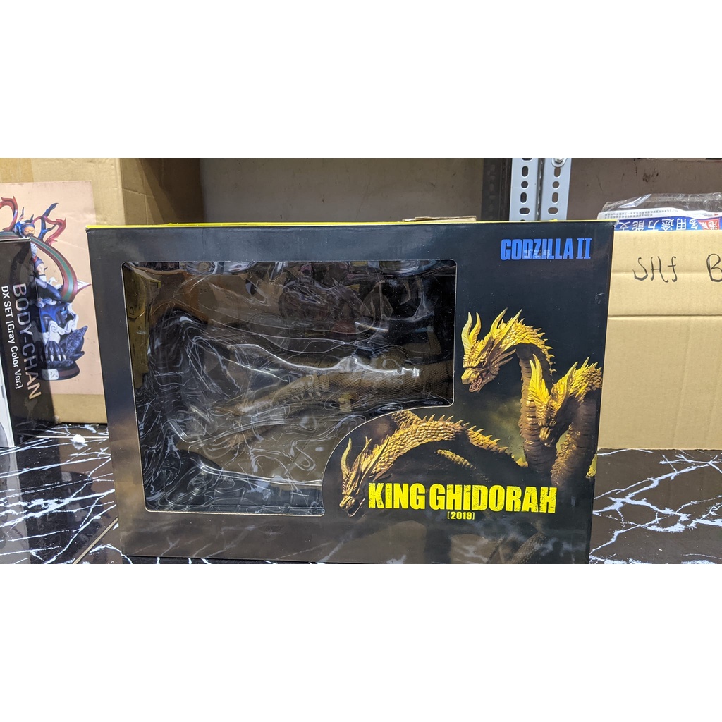 MÔ HÌNH QUÁI VẬT SHM KING GHIDORAH 1968  BL MÔ HÌNH NHÂN VẬT