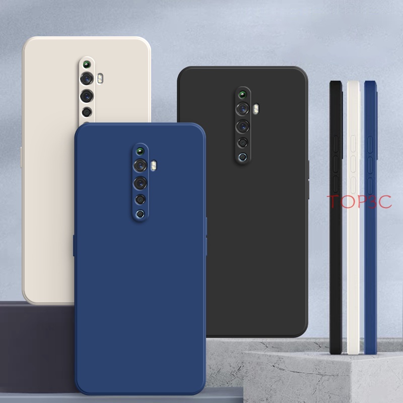 Ốp Điện Thoại Màu Trơn Cho Oppo Reno 2 / Reno 2F / 4 / 5 / A94 A93 YT