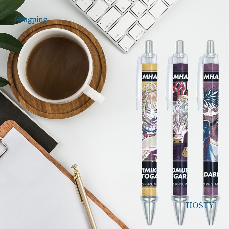 Bút Bi Họa Tiết My Hero Academia Midoriya Izuku Bakugou Katsuki