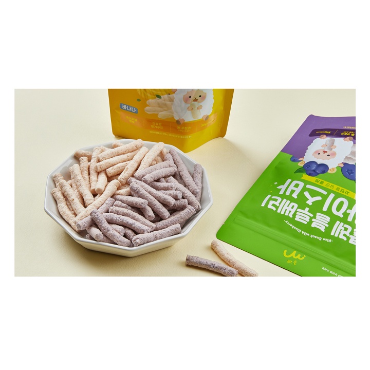 Bánh Gạo Lứt Ăn Dặm The Cle Hàn Quốc Gói 30g