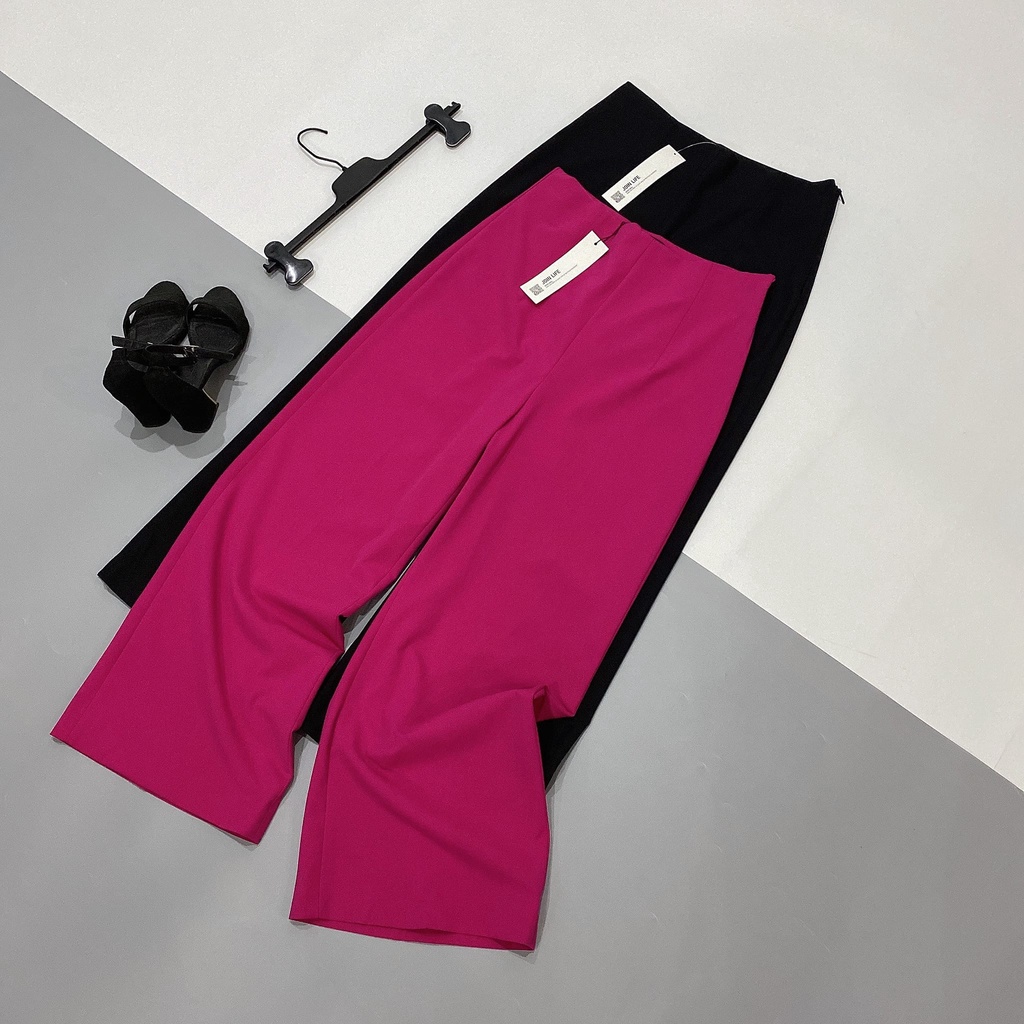 Quần ống rộng ZR 2 màu hottrend