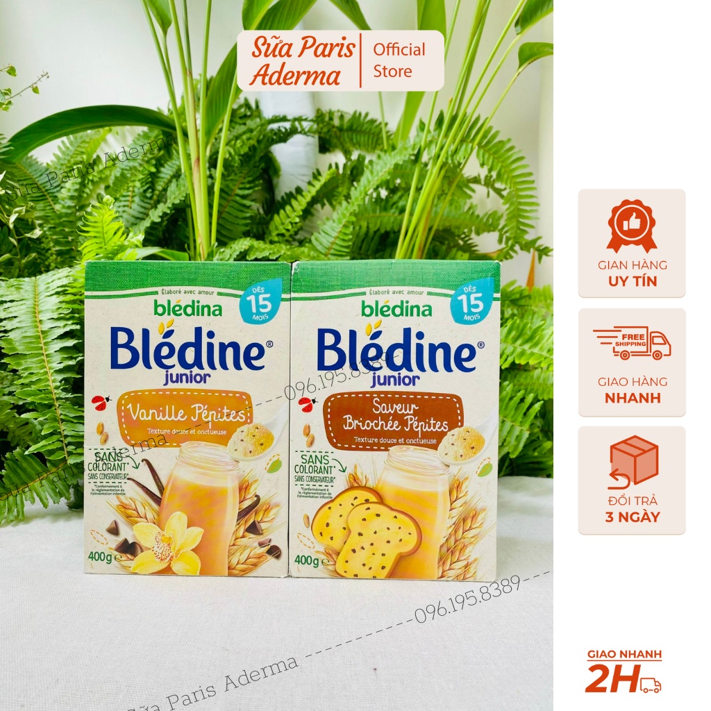 Bột lắc sữa Bledina - bột pha sữa bledine pháp - hàng air, mẫu mới_Sữa Paris Aderma.