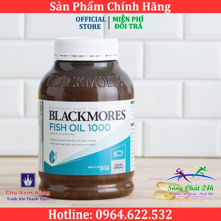 Viên Uống Dầu Cá Blackmores Fish Oil 1000 Của Úc