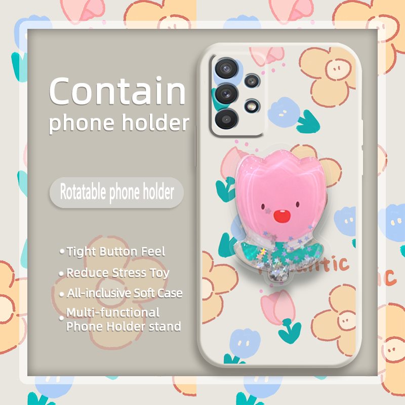 Anti-fall Cartoon Phone Case For Samsung Galaxy A32 4G/A32 LTE/SM-A325F Simplicity Skin-friendly feel protective case cute