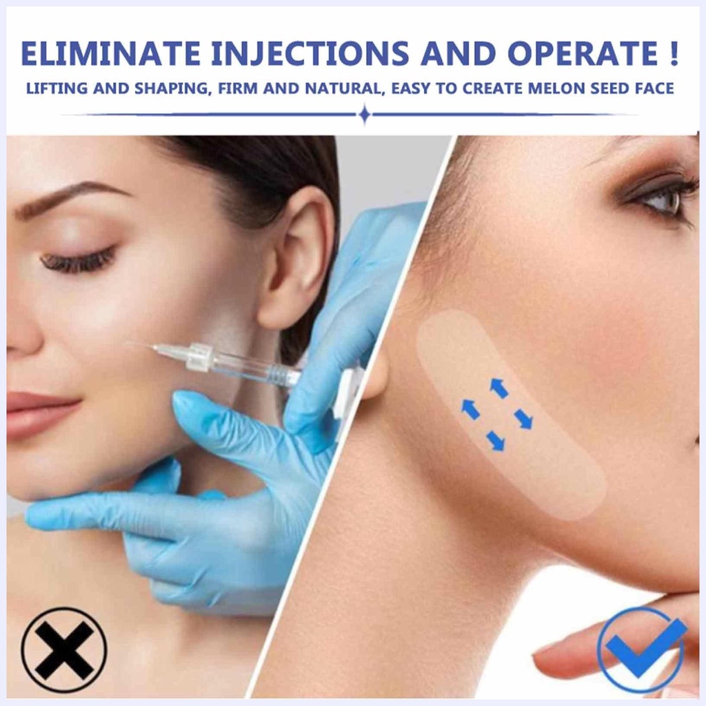 Băng Dán Nâng Cơ Mặt Vô Hình Siêu Mỏng Cho Nữ