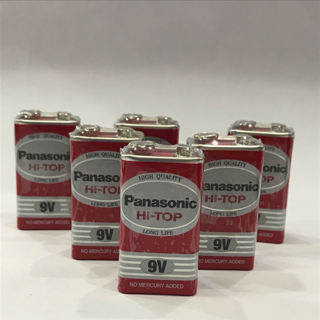 01 hộp Pin vuông 9V Panasonic  hàng chính hãng.