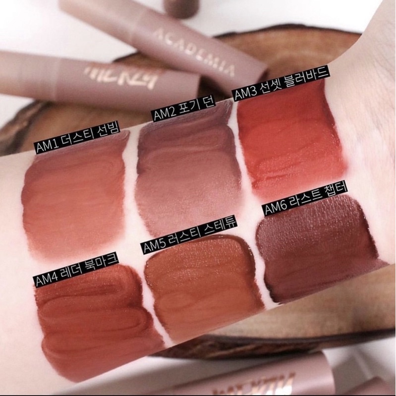 Son kem lì Merzy Academia Mellow Tint