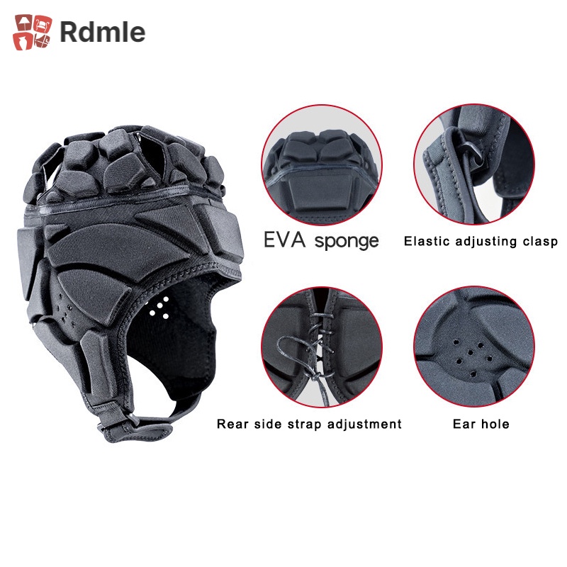 Mũ Bảo Hiểm Đội Đầu Bảo Vệ Khi Chơi Bóng Đá / Bóng Bầu Dục Goalie