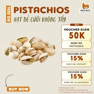 Hạt dẻ cười mỹ - không tẩy trắng - 500g