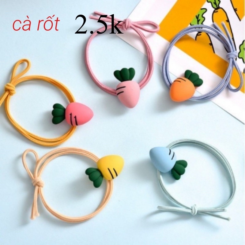 Cột tóc nữ nhiều hình siêu yêu