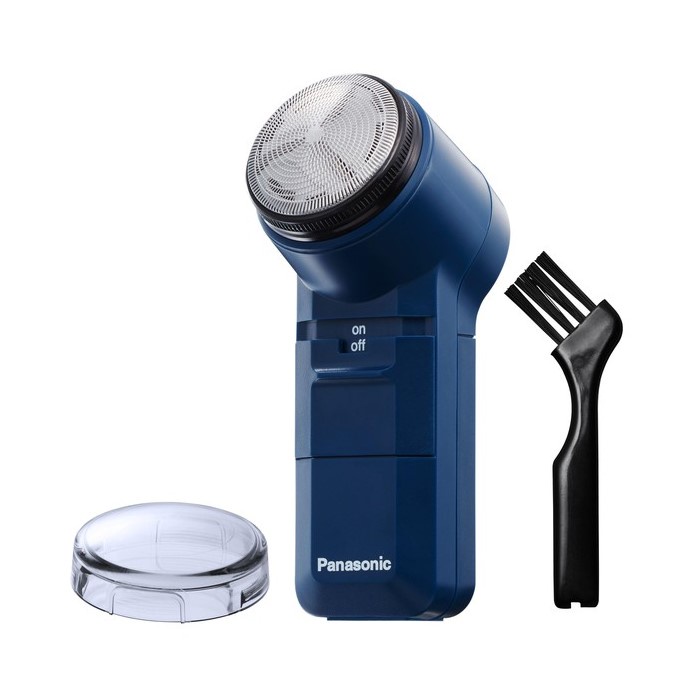Máy cạo râu Panasonic ES534DP527 - Cạo râu khô - Dùng pin AA - Có nắp đậy - Hàng chính hãng