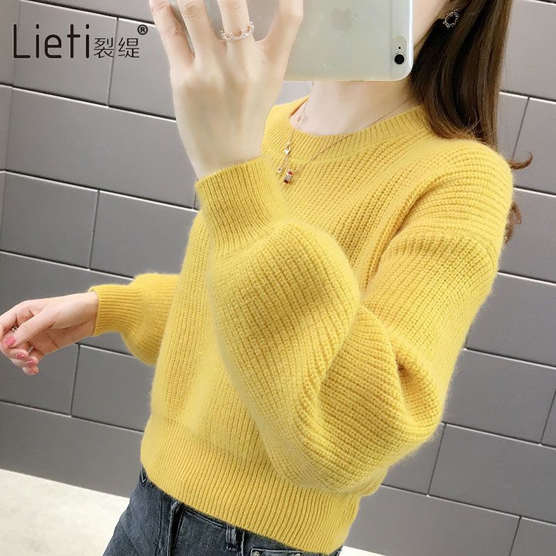 Áo Thun Nữ Dài Tay Cổ Tròn Thời Trang Hàn