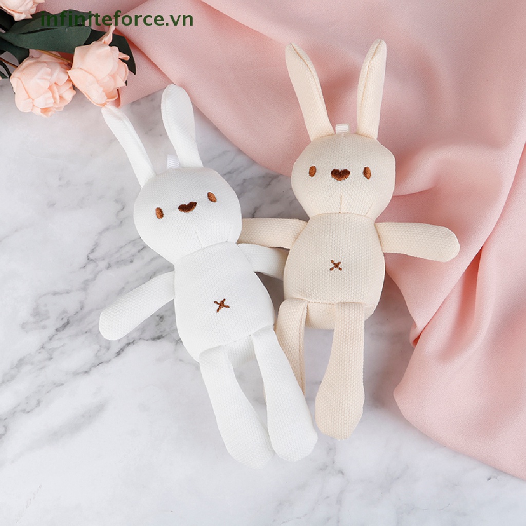 Đồ chơi nhồi bông Hình Thỏ Hoạt Hình Đáng Yêu Mềm Mại 20cm