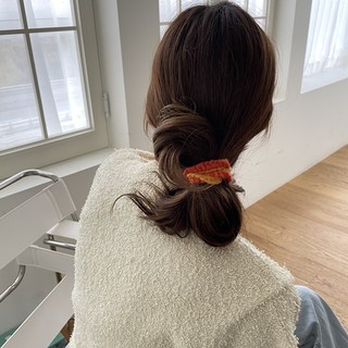 Cột tóc nhiều màu dễ thương Modleaf Delight tie set Hàn Quốc