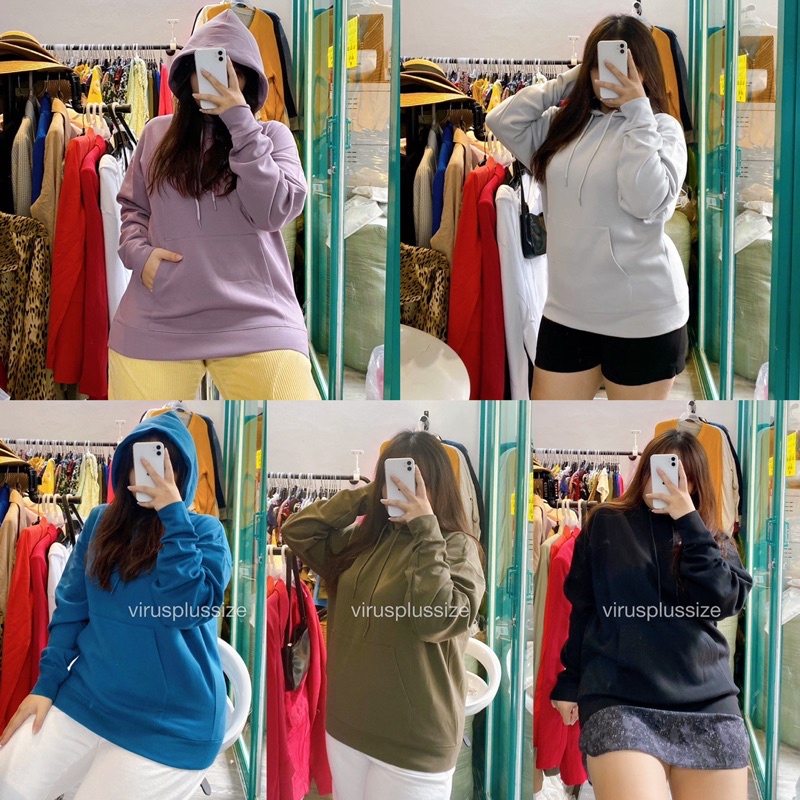 Áo hoodie unisex xuất Nhật bigsize nam nữ