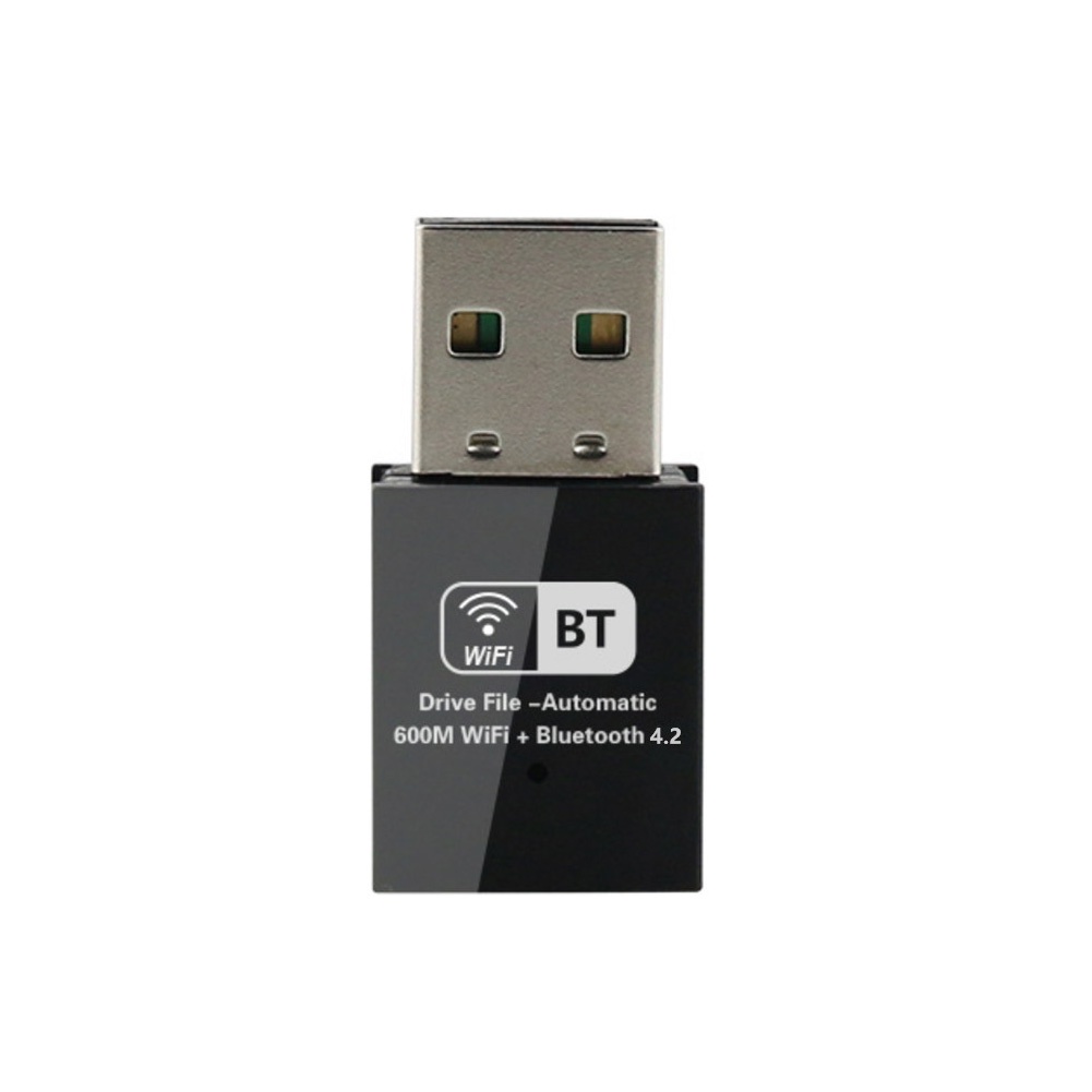 600Mbps ABS Multifunctional USB Port For PC Dual Band Drive Free EDR Dongle Wireless Transfer Bluetooth Adapter