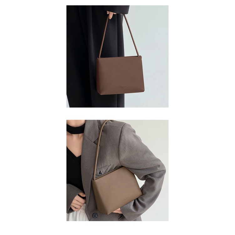 Túi xách nữ công sở khoác vai, kẹp nách da PVC thời trang phong cách trẻ trung, hàng loại 1