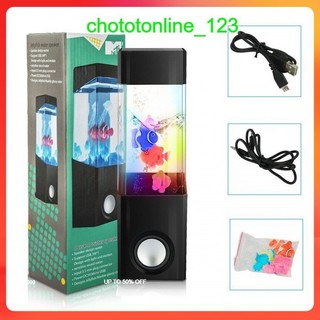 Loa Nhạc Nước Bluetooth 3d - Loa Nhạc Phun Nước 3d Đèn Led Nháy Nhảy Theo Nhạc