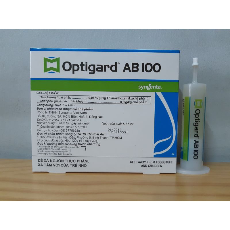Gel diệt kiến không cần phun xịt, diệt tận gốc chỉ trong 1 lần (Tuýp 30g - Hộp 4 ống)