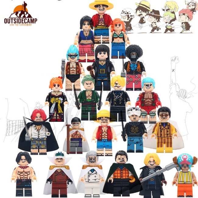 Mô Hình Lego Nhân Vật Phim Hoạt Hình One Piece