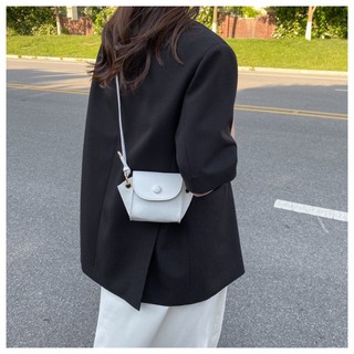 Versatile cross-body small square bag mini small bag bag solid color simple shoulder bag 2022 new NB00092