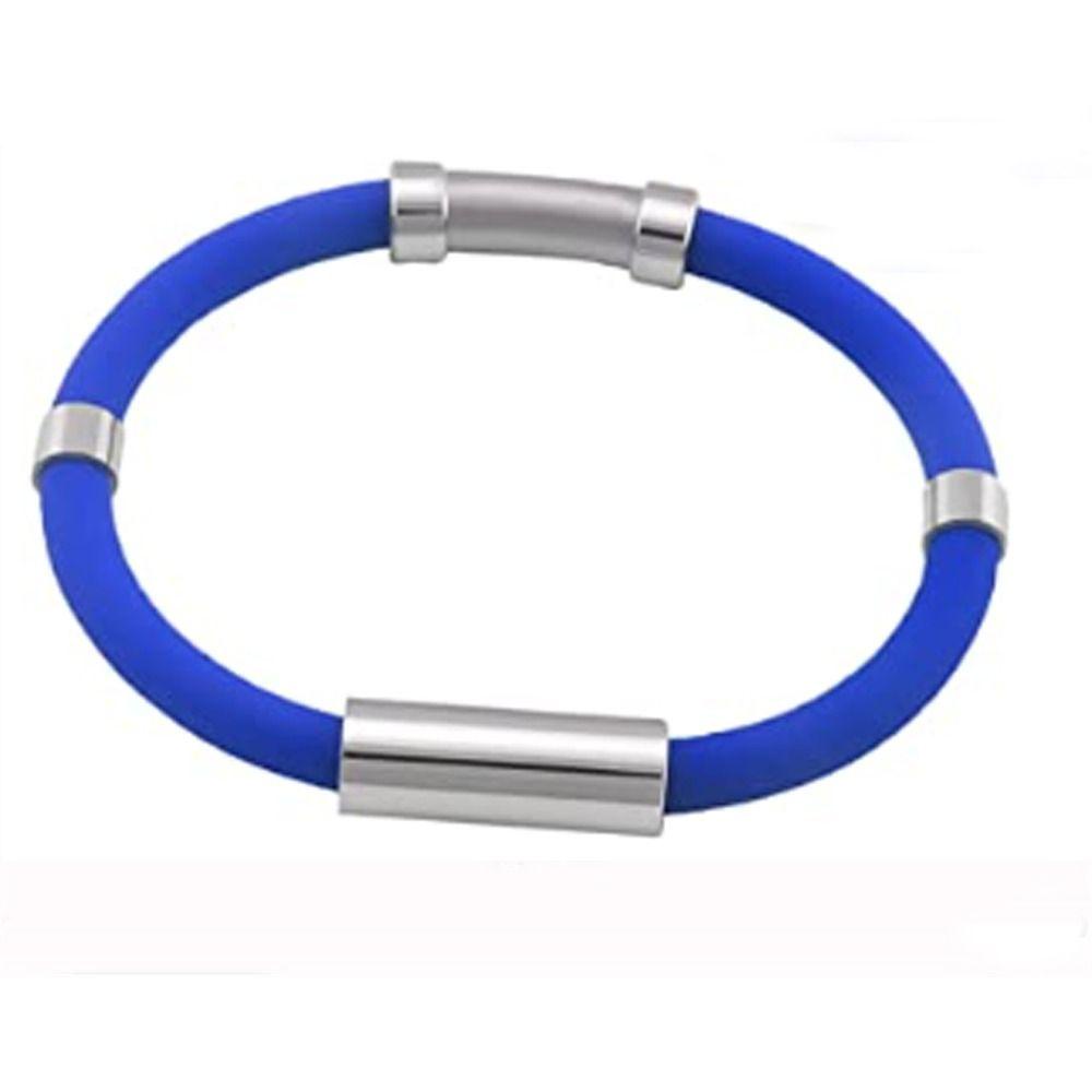 Vòng Đeo Tay Bằng Silicone TitaniumDetox Thời Trang Dành Cho Nam